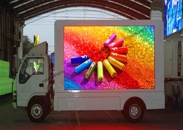 تبلیغات در فضای باز P6 LED کامیون نمایش رزولوشن 6000nits روشنایی تامین کننده