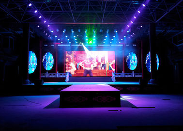 کنسرت مرحله در فضای باز اجاره LED نمایش کامل رنگ P4 سفارشی اندازه صفحه نمایش تامین کننده