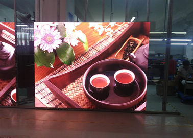 نمایش پانل سرپوشیده پانل تمام رنگی 2.5mm پیکسل کج 1300cd Brightness 1500 Hz تامین کننده