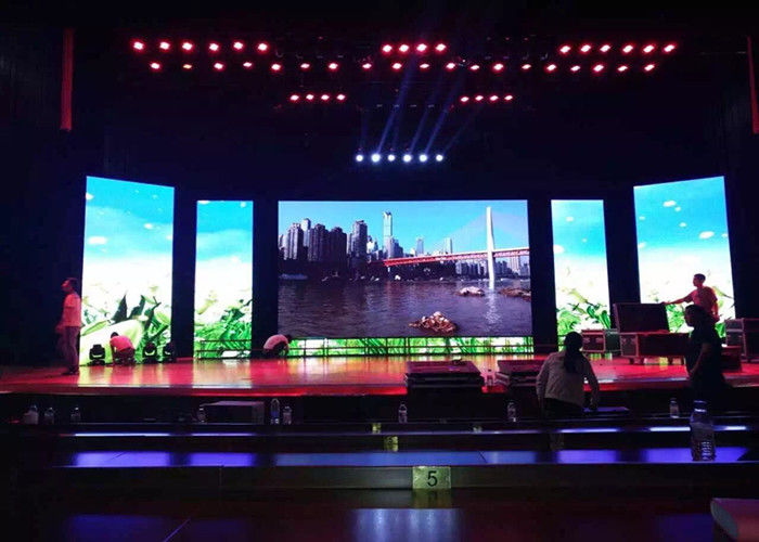 چین اجاره ویدئو وال استریت، اجاره ویدئو دیواری LED، پیش زمینه مرحله تزئینی Led Screen P3.91 کارخانه