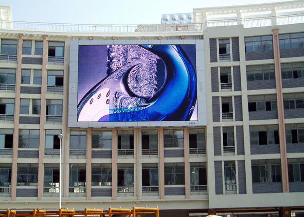 چین صفحه نمایش LED رنگی در فضای باز، P10 ثابت صفحه نمایش LED صفحه نمایش کارخانه