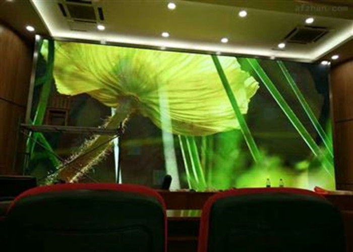 صفحه نمایش HD P5 داخل سالن تمام رنگی LED صفحه نمایش نمایشگاه بیلبورد 40000dot / ㎡ تراکم پیکسل تامین کننده